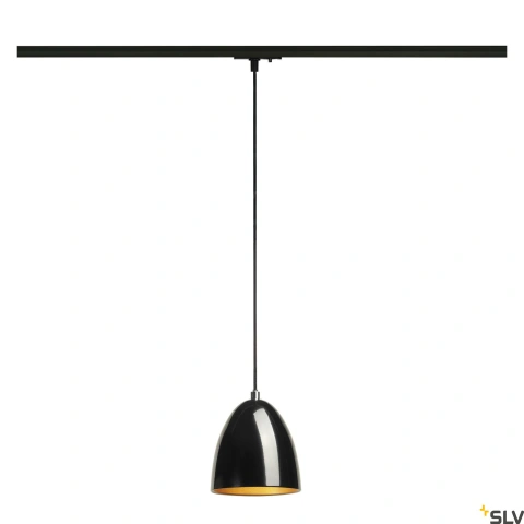PARA CONE 14, rosuund, negru./auriuGU10, incl. 1P.-adaptor