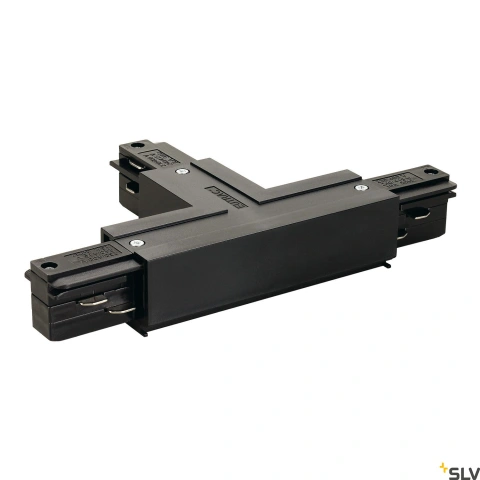 EUTRAC T-cuplă, protection conductor dreapta, negru