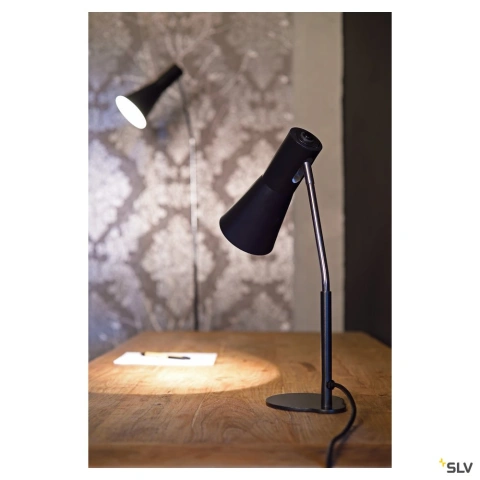Tromp lampa de podea,negru, E2_4