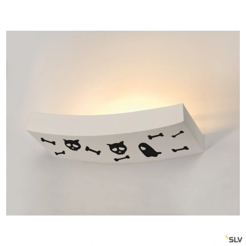 Aplică  GL 102 CURVE, gips alb, R7s 78mm, max. 100W_8