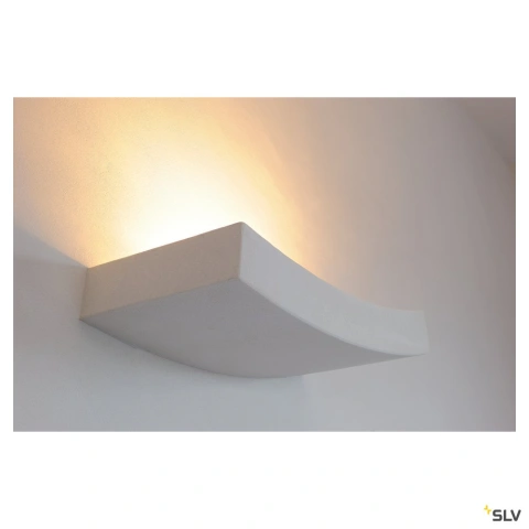 Aplică  GL 102 CURVE, gips alb, R7s 78mm, max. 100W_9