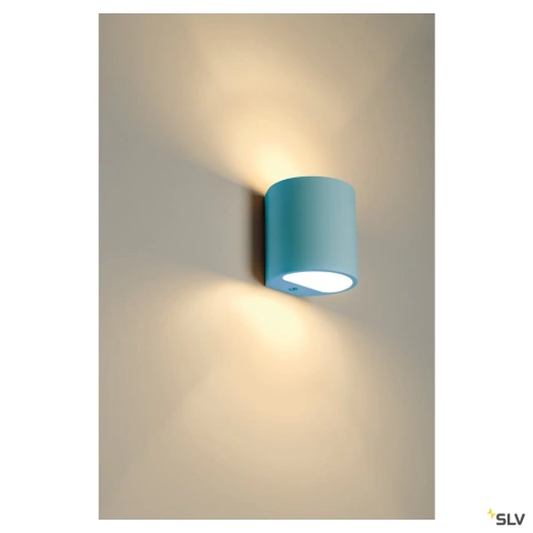 PLASTRA wall lamp, GL 104 ROUND, white plaster, G9, max. 42W_5