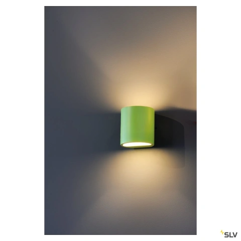 PLASTRA wall lamp, GL 104 ROUND, white plaster, G9, max. 42W_8