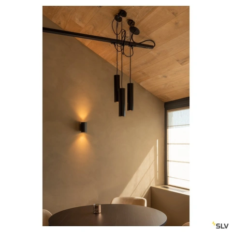 PLASTRA wall lamp, GL 104 ROUND, white plaster, G9, max. 42W_9