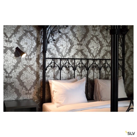 PHELIA,lampa perete,negru_2