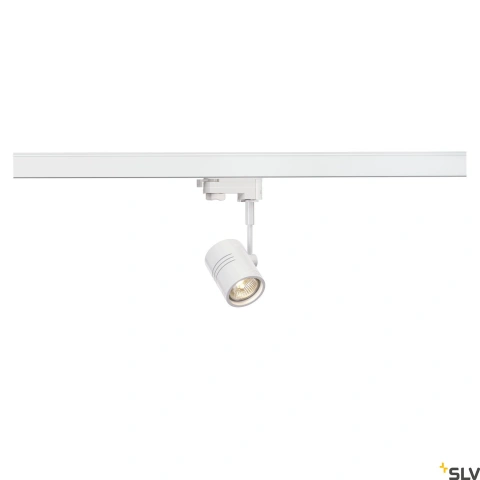 Spot șină BIMA II, alb, GU10, 1x50W max., incl. 3P.-adaptor