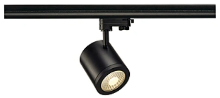 ENOLA_C 9 SPOT, circ, negru, 9W, 3000K, 55°, 3-ph.adaptor_1