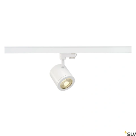 ENOLA_C 9 SPOT, circular, alb, 9W, 3000K, 55°, 3-ph.adaptor