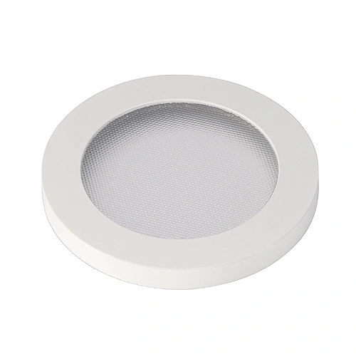 DECORATIVE RING cu difuzor striat ENOLA_C, circular,alb