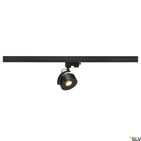 KALU TRACK LEDDISK lampă cap, negru, 3000K, 3-phase adaptor