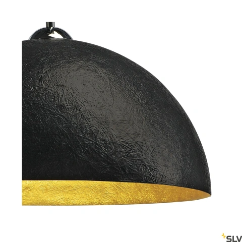 Corp suspendat FORCHINI PD-1 rotund negru/auriu, E27 max 40W_1
