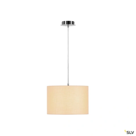 FENDA, E27 suspendatabh, chromohne Schirm