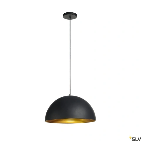 FORCHINI M, PD-2, 40cm, circular, negru/auriu, E27, max. 40W