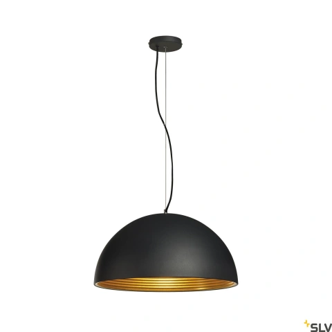 FORCHINI M, PD-1, 50cm, circular, negru/auriu, E27, max. 40W