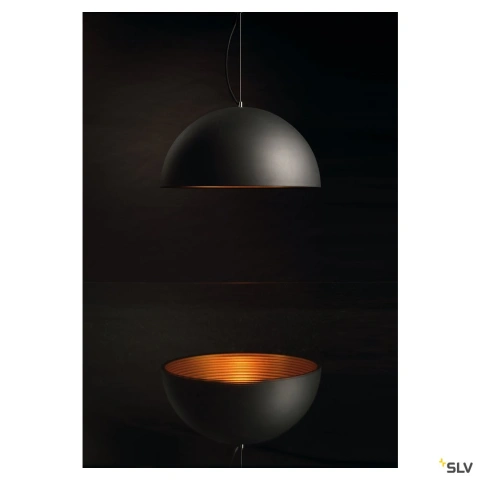 FORCHINI M, PD-1, 50cm, circular, negru/auriu, E27, max. 40W_5
