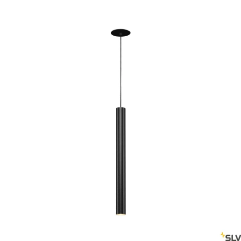 HELIA 45,LED,rosuund,negru,9WSuspendat, 3000K