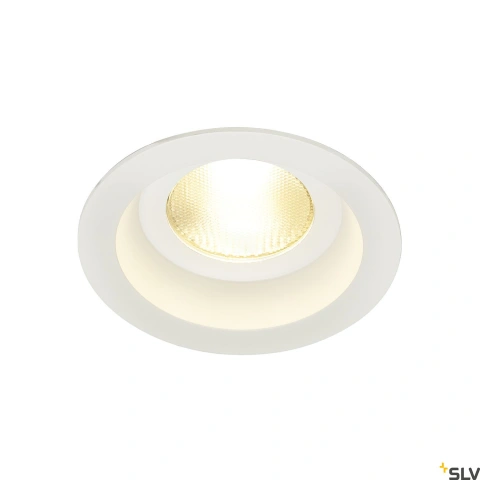 CONTONE IP44, 16W, rosuund, albnu pivotant, CRI90