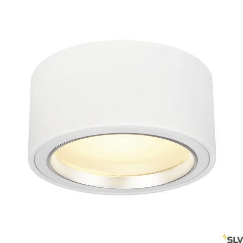PL 48 LED 21W, 3000K, alb3000K, rotund, stahl/aluminium