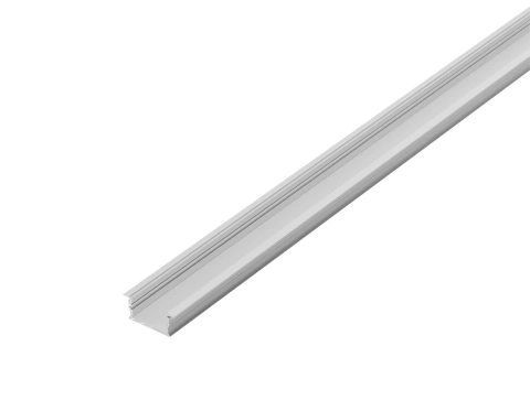 GLENOS Linear-incastratprofil, 3314-100, 1m, alu eloxiat