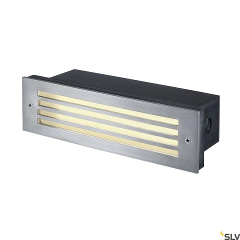 BRICK MESH LED de perete incastrat, 4W, 3000K, IP54, Inox