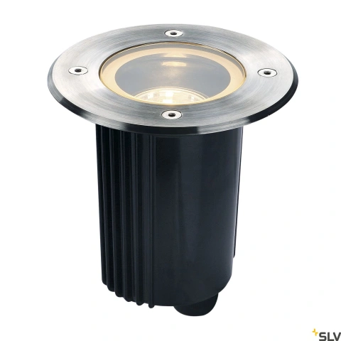 Spot paviment DASAR 115 GU10 max 35W IP67 rotund oțel inox