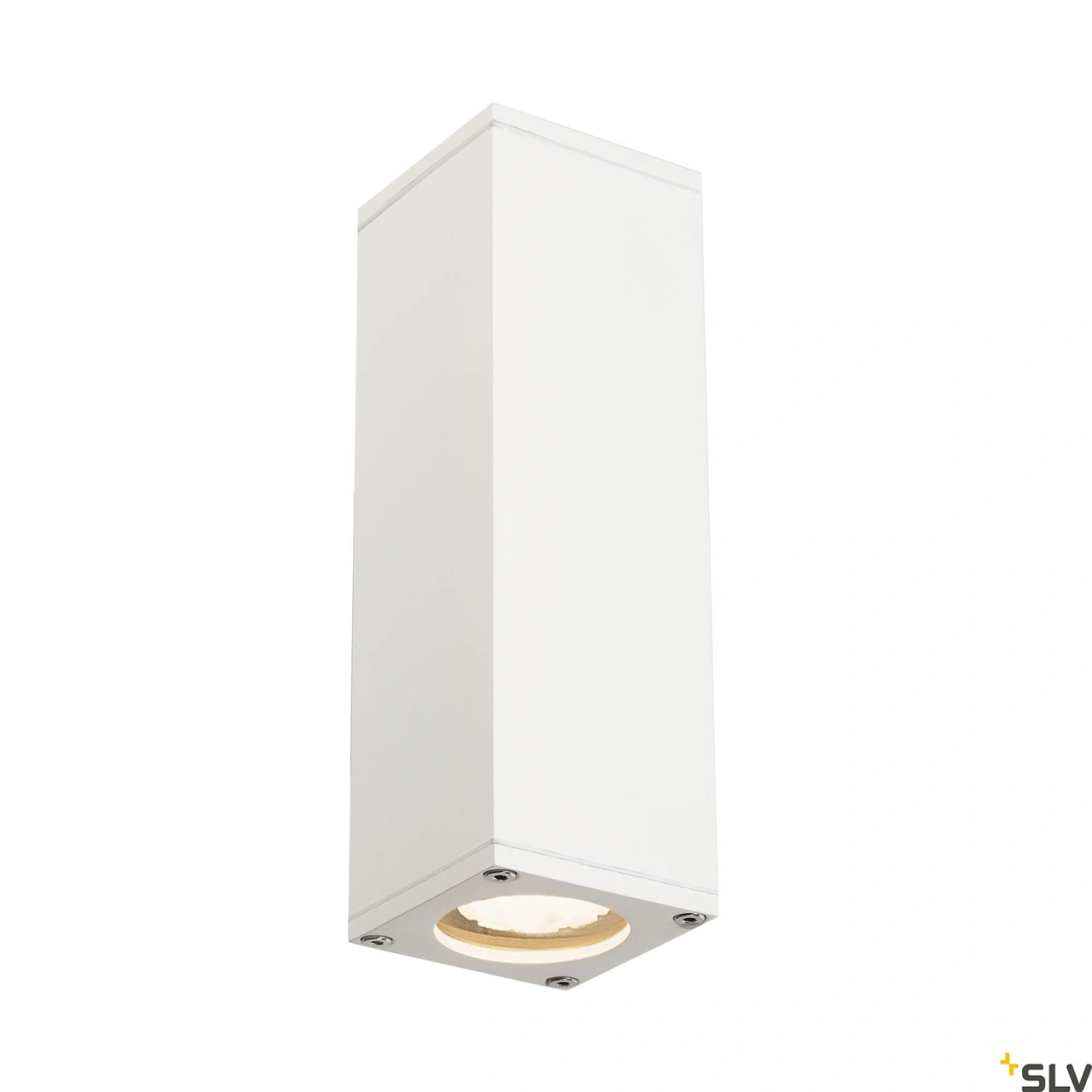 THEO UP-DOWN OUT lampă de perete, pătrată, alb, max. 2x35W