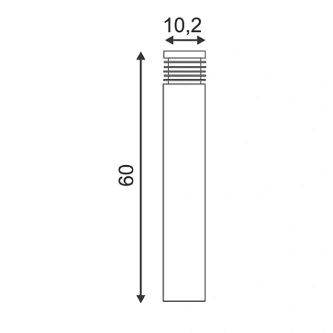VAP SLIM 60cm stalp pitic, E27 max. 20W_3