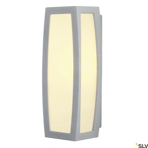 MERIDIAN BOX wl, silvergrey,E27,max.20W,with motion detector