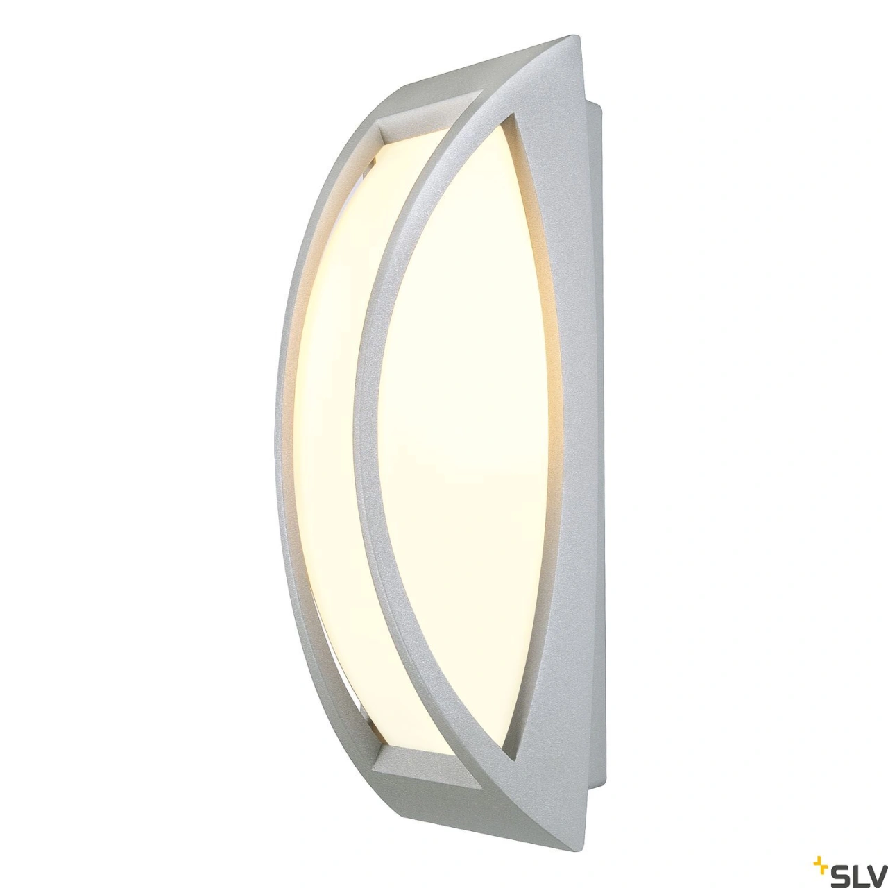 MERIDIAN II, lampă de perete, gri argintiu, E27, max. 60W