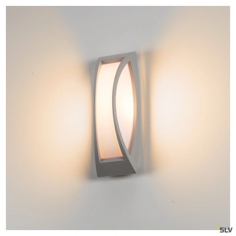 MERIDIAN II, lampă de perete, gri argintiu, E27, max. 60W_2