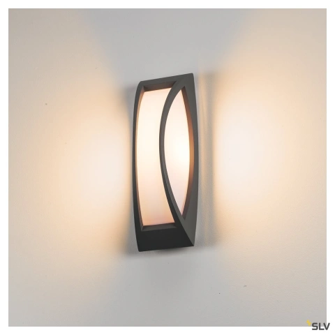 MERIDIAN II, lampă de perete, antracit, E27, max. 60W_4