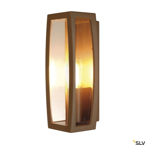 MERIDIAN BOX 2 de exterior, E27, max. 25W, ruginiu