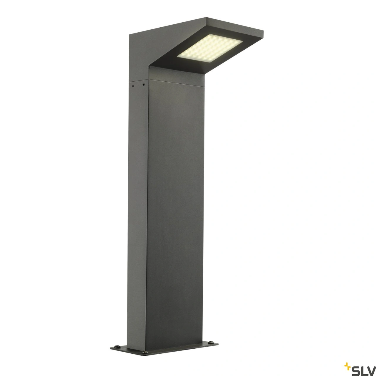 IPERI 50 stâlp pitic, antracit, 48 LED, alb neutru, 4000K