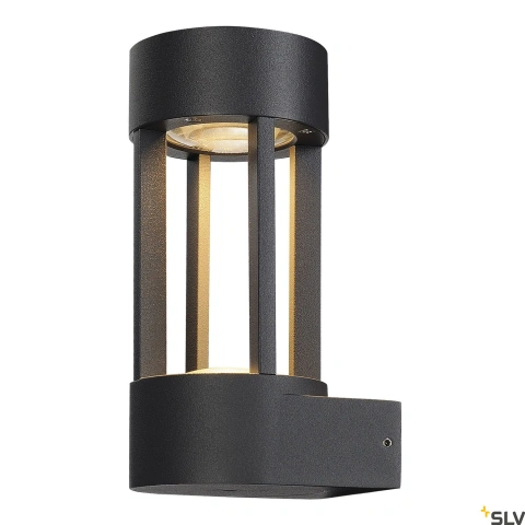 SLOTS WALL, 6,3W LED, alb cald, anthracit