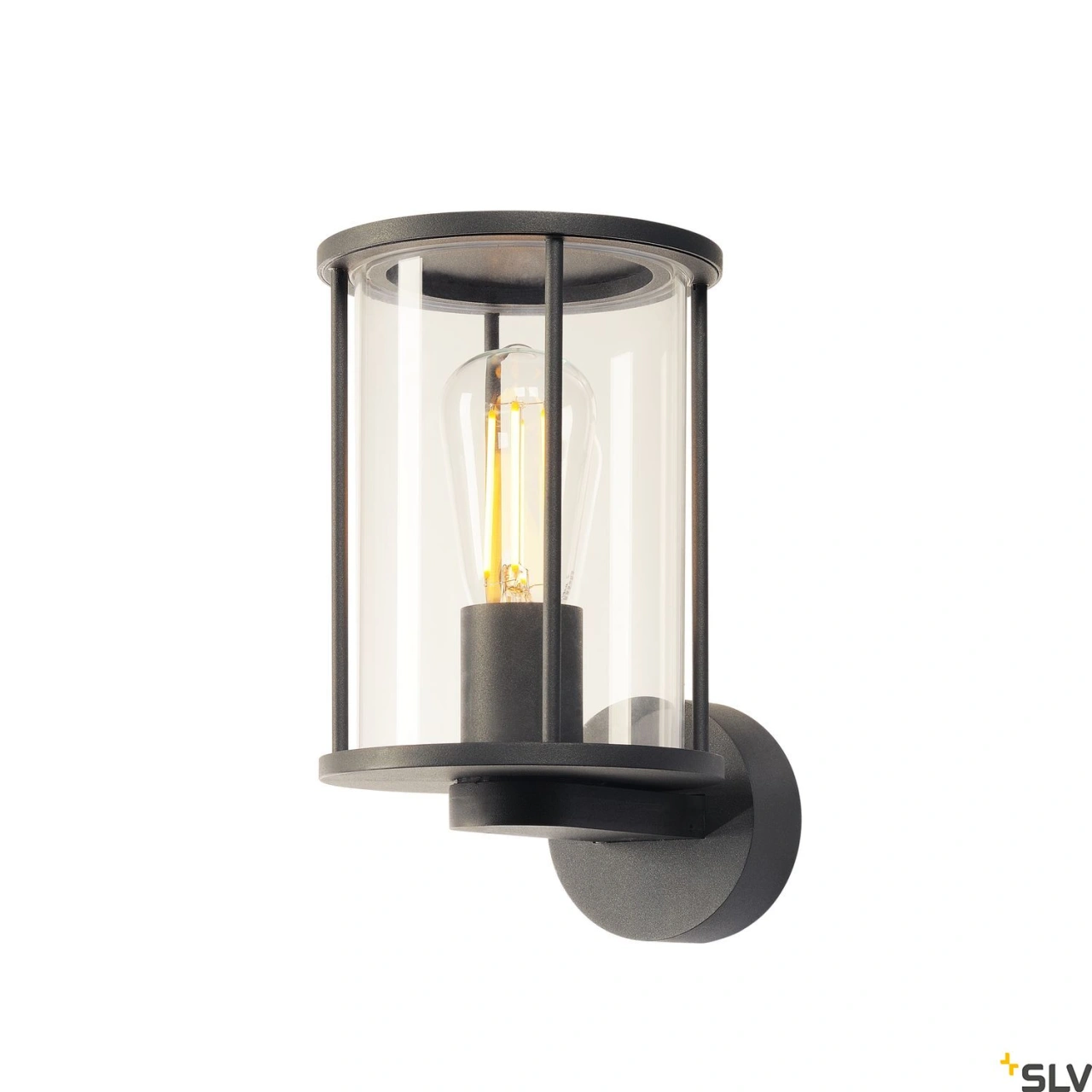 exterior LANTERN perete,rosu, antr., klares sticla