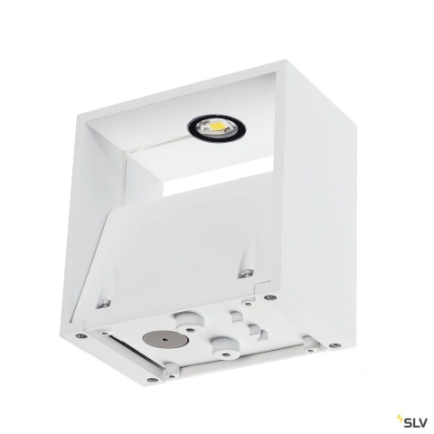 LOGS lampă de perete, pătrată, alb, 6W LED, alb cald_1