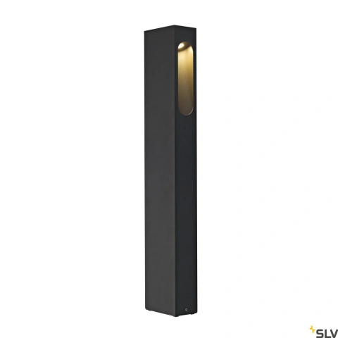 SLOTBOX 70 lampa podea, 4.5W, 3000K, IP44, patrat, antr.