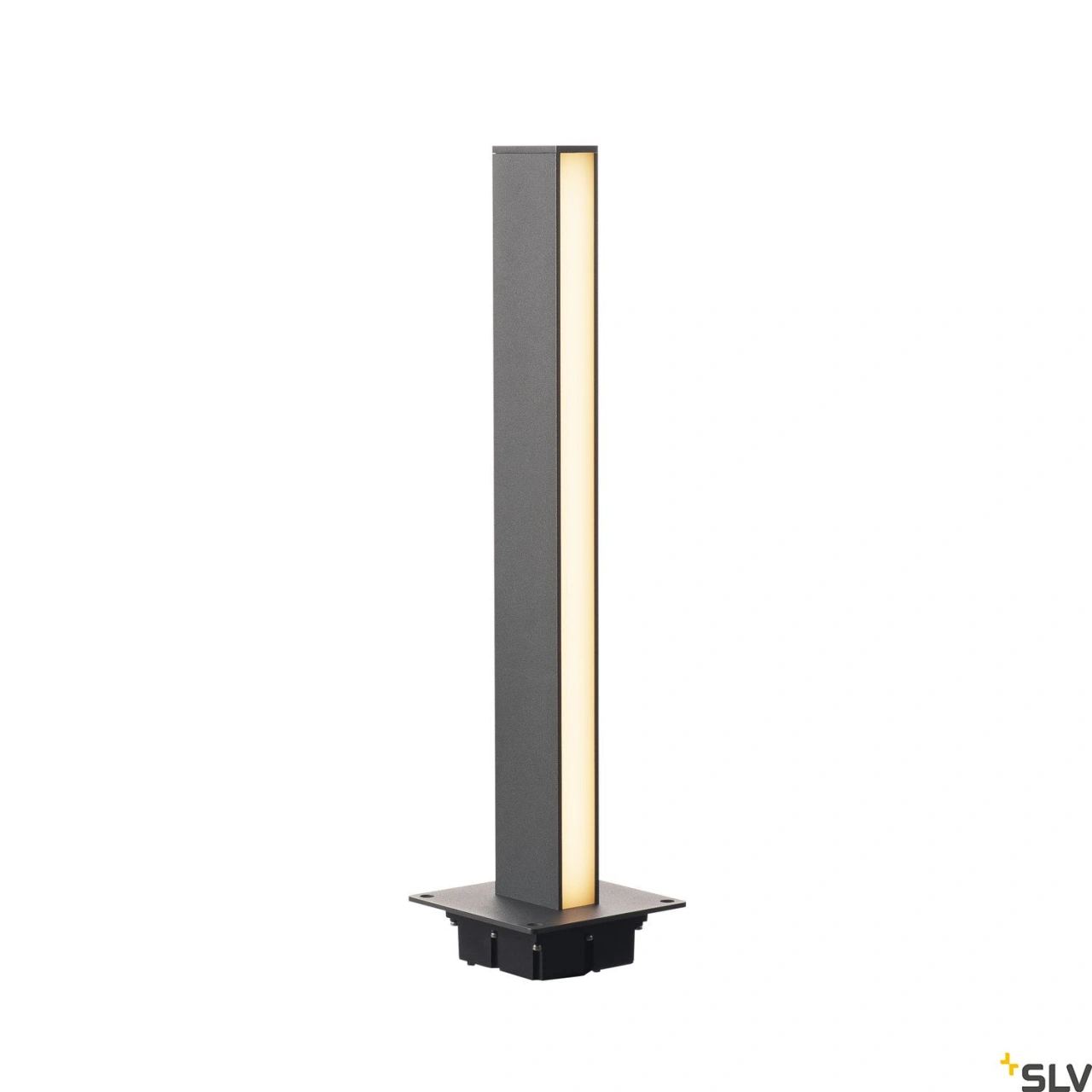 H-POL, anthracit, o banda lumina, L/B/H 16,5/16,5/66 cm