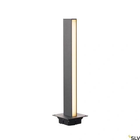 H-POL, anthracit, doua benzi lumina, L/B/H 16,5/16,5/66 cm