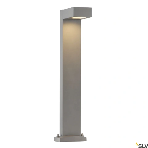 QUADRASYL stâlp pitic, SL 75, gri argintiu, GX53, max. 11W