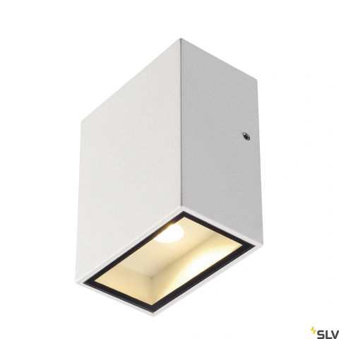 QUAD 1 XL LED de perete, 3,2W, 3000K, patrat, alb