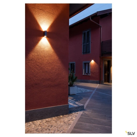 QUAD 2 XL LED de perete, 2x3,2W, 3000K, anthracit_1