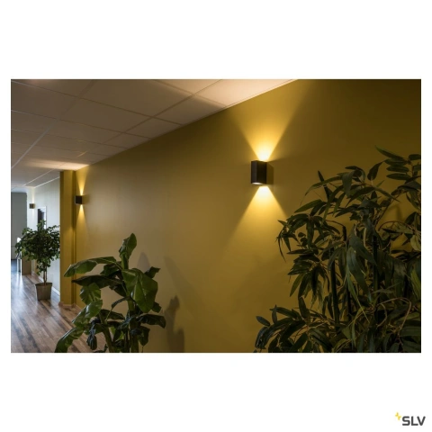 QUAD 2 XL LED de perete, 2x3,2W, 3000K, anthracit_3