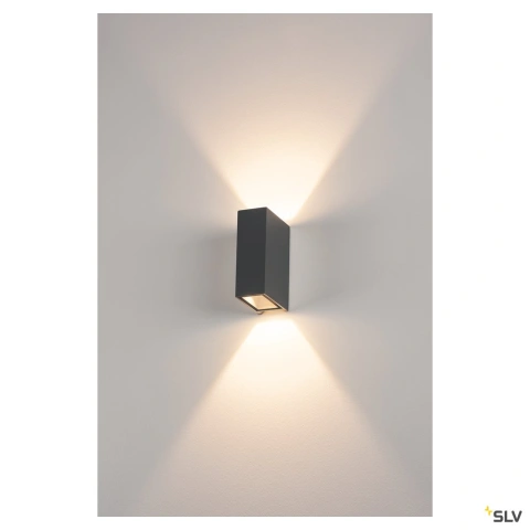 QUAD 2 XL LED de perete, 2x3,2W, 3000K, anthracit_4