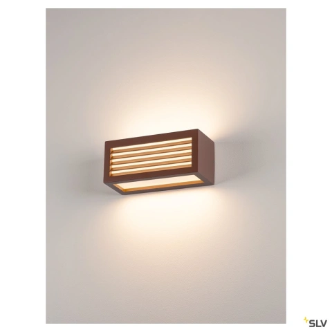 BOX-L E27 lampă de perete, pătrat, ruginiu, E27, max. 18W_2