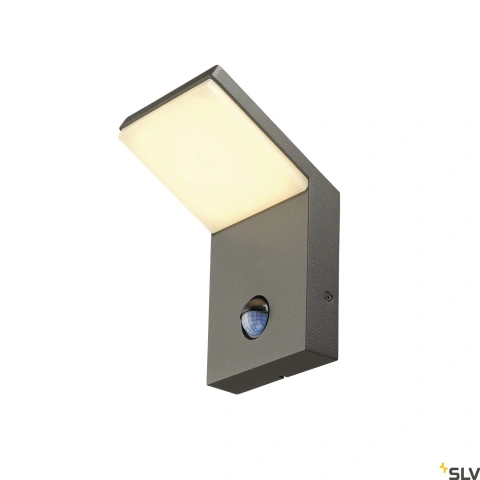 ORDI LED de perete, 3000K, anthracit, cu Sensor