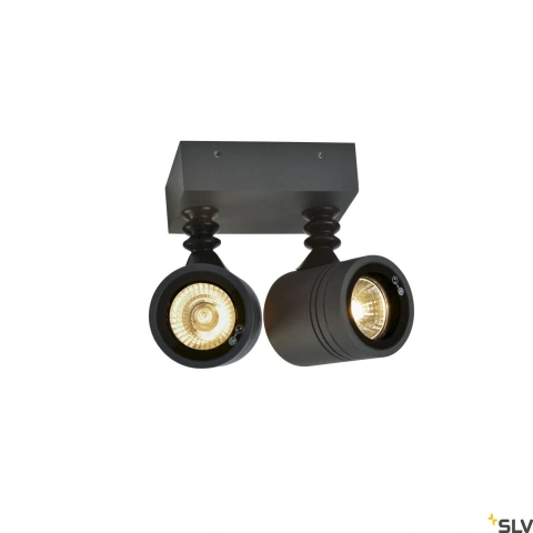 NEW MYRA WALL SPOT de perete, 2xGU10, IP55, anthracit