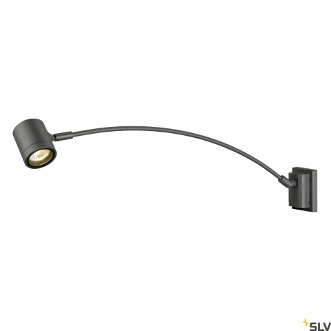 NEW MYRA DISPLAY CURVE, GU10, max. 50W, IP55, anthracit