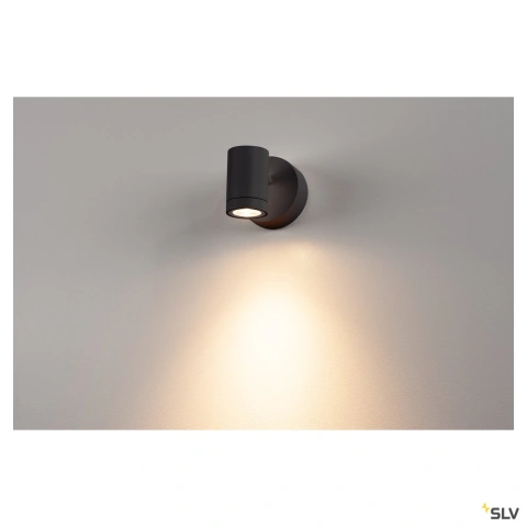HELIA WALL LED 8W, 3000K, IP55, nisipos anthracit, downlight_2