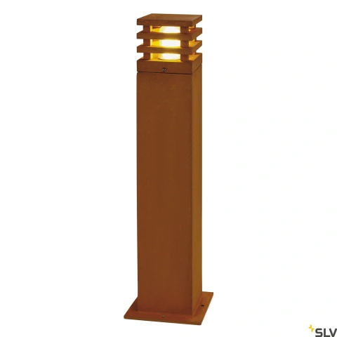 RUSTY 70 LED patrat de exterior 3000K IP55, fier ruginiu